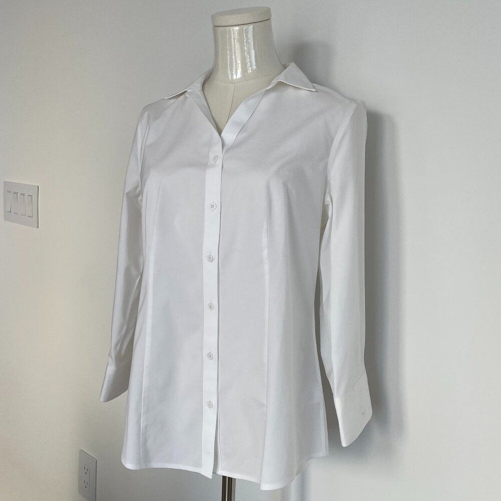 Talbots Wrinkle Resistant Button Down 8p - image 1